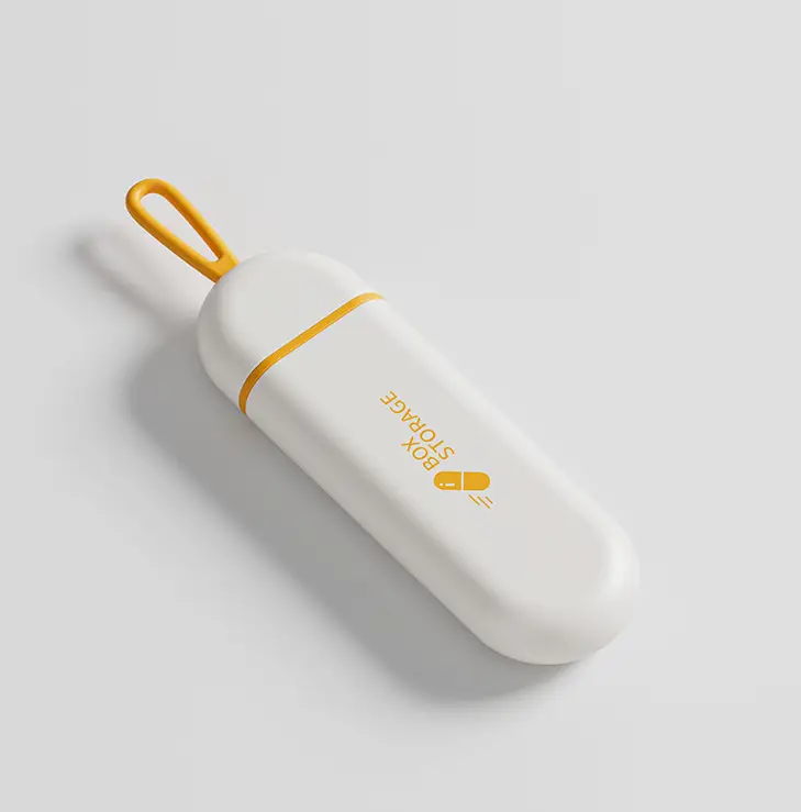 Органайзер на день карманный Бело-Желтый (6804)