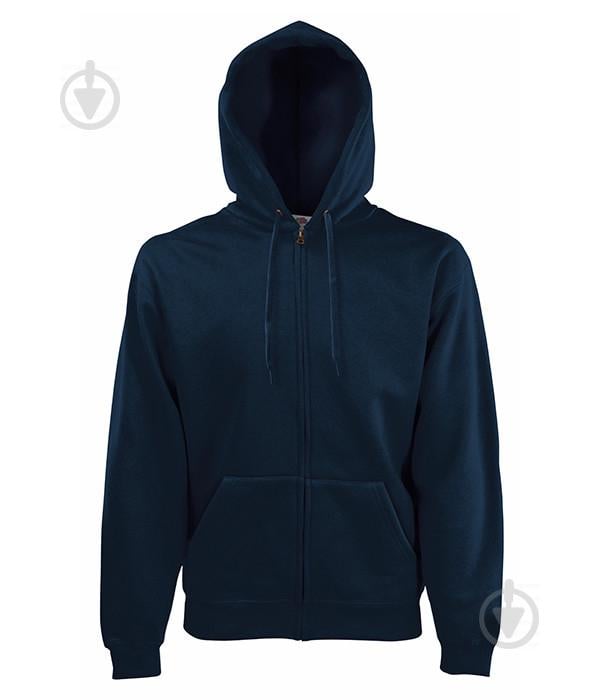 Толстовка Fruit of the Loom Premium hooded sweat jacket M Темно-синій (0620340AZM)