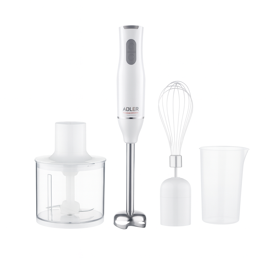 Блендер-миксер Adler AD 4620 3в1 White (533970)