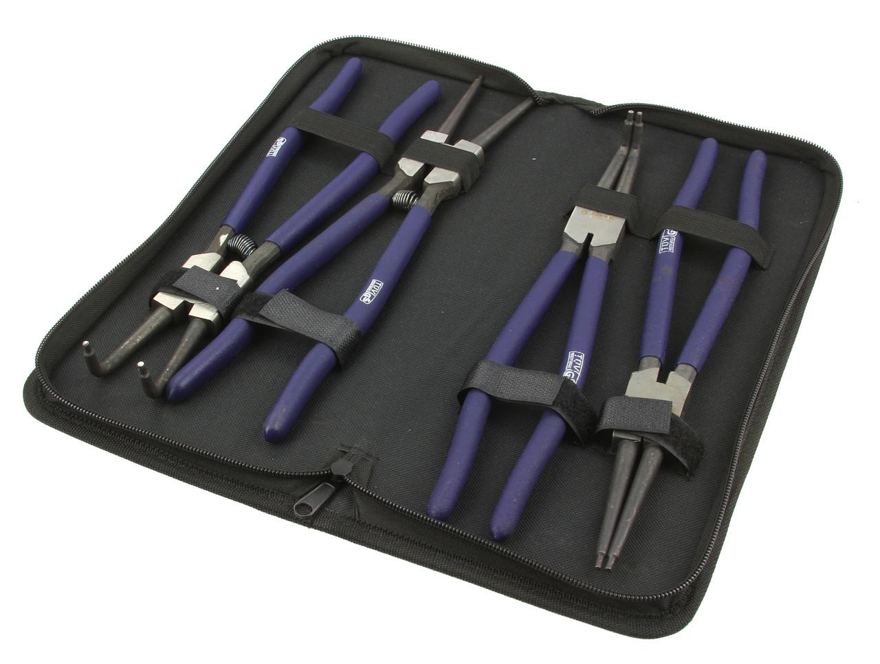 Набір кліщів для стопорних кілець Mar-Pol M50065 12" 300 мм (12063406) - фото 3 Набір кліщів для стопорних кілець Mar-Pol M50065 12" 300 мм (12063406) - фото 3