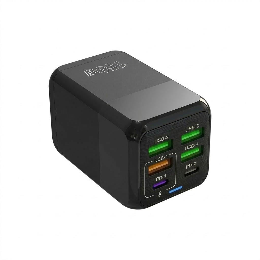 Зарядний пристрій мережевий Multi-Port Desktop Charger 150W з підтримкою PD/QC (33245544) Зарядний пристрій мережевий Multi-Port Desktop Charger 150W з підтримкою PD/QC (33245544)