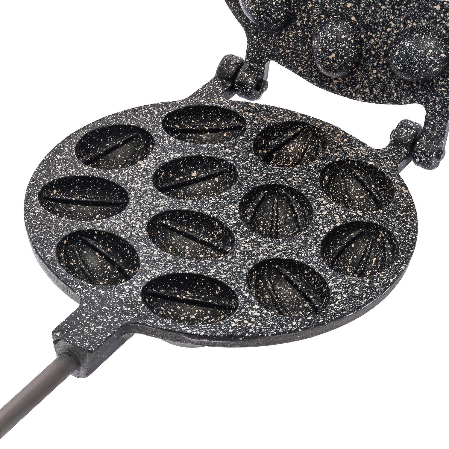 Форма для выпекания орешков орешница с антипригарным гранитным покрытием на 12 орехов (86263) - фото 13 Форма для выпекания орешков орешница с антипригарным гранитным покрытием на 12 орехов (86263) - фото 13