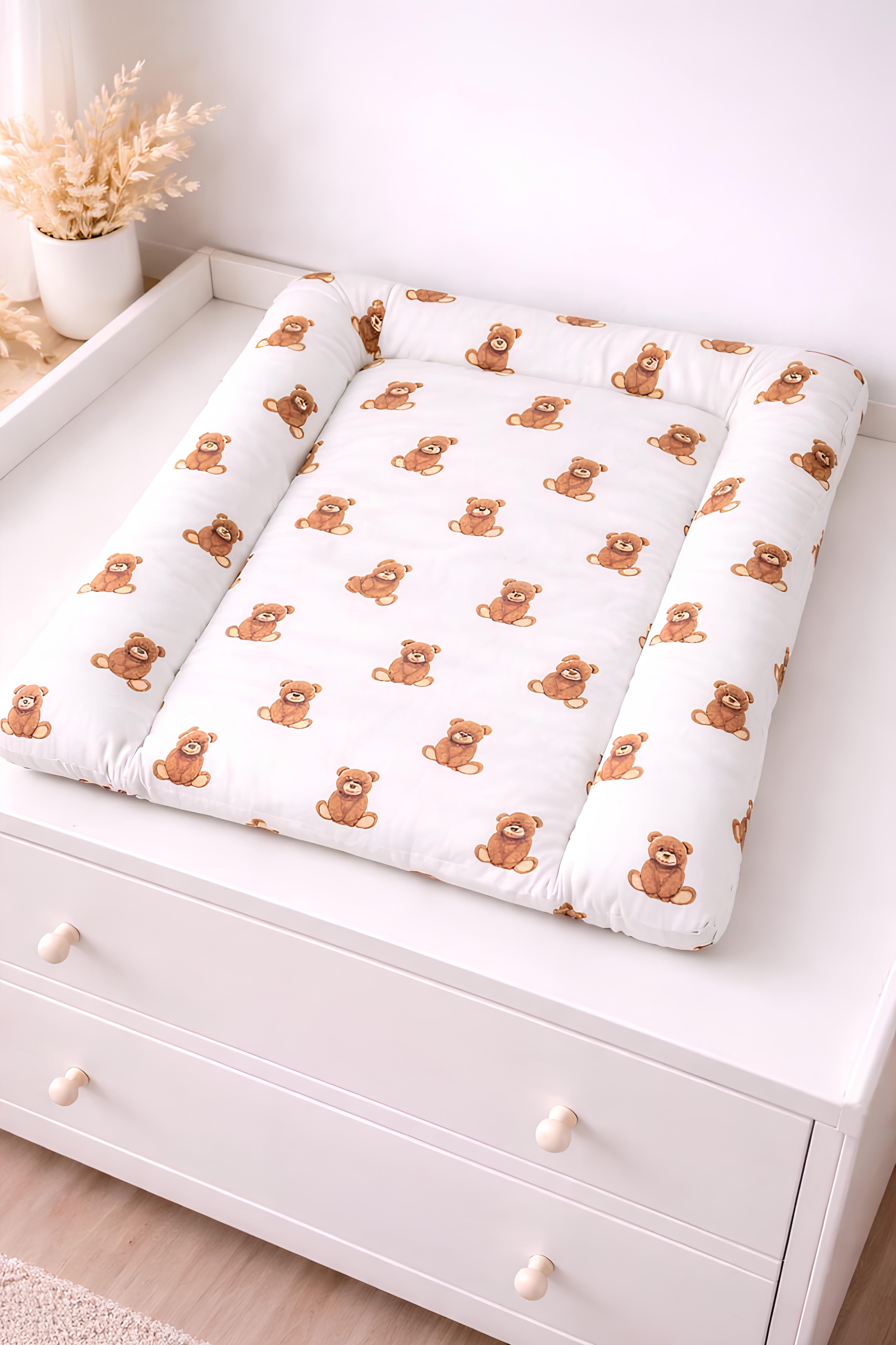 Матрас для пеленания BST с бортами синтепон съемный универсальный 70х55 см Розовый (a7fa1385)