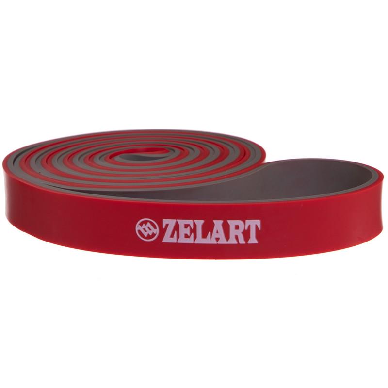 Резинка петля для подтягиваний двухслойная Zelart FI-0911-3 DUAL POWER BAND Красный (DR003418) - фото 3