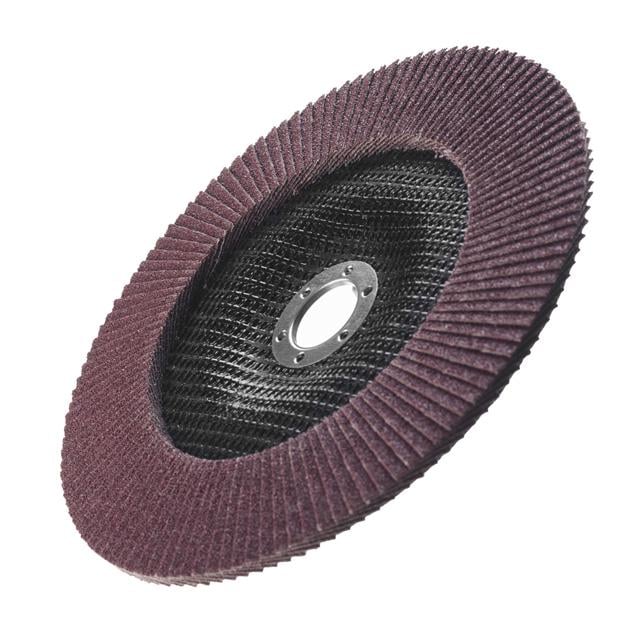 Диск шліфувальний пелюстковий Intertool 180x22 мм зерно K80 (BT-0228) - фото 4