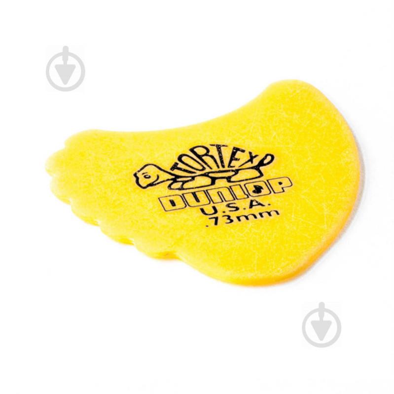 Медиатор Dunlop 4141-0.73 Tortex Fin Pick 0.73 mm (1 шт.) - фото 3