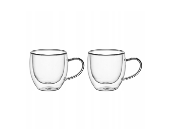 Набор чашек Kamille с двойными стенками 100 мл 2 шт. (9012)