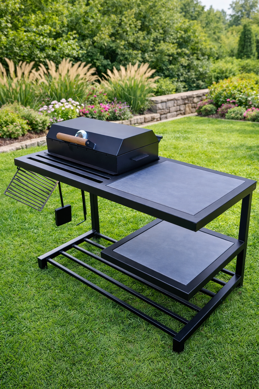 Мангал-гриль-барбекю сталь 5 мм на 8 шампуров (MG-3)