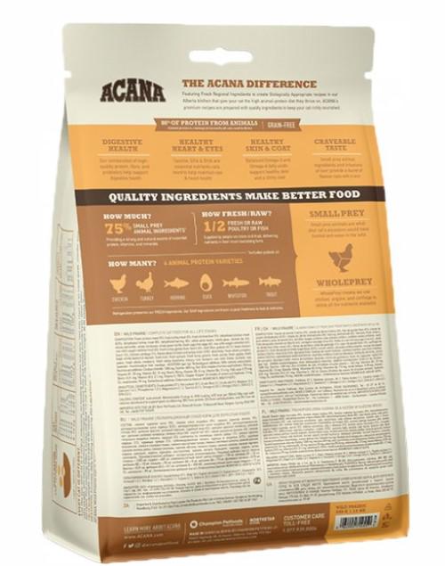 Сухий корм для кішок всіх порід Acana Wild Prairie Cat 340 г (a64034) (64992640347) - фото 2 Сухий корм для кішок всіх порід Acana Wild Prairie Cat 340 г (a64034) (64992640347) - фото 2