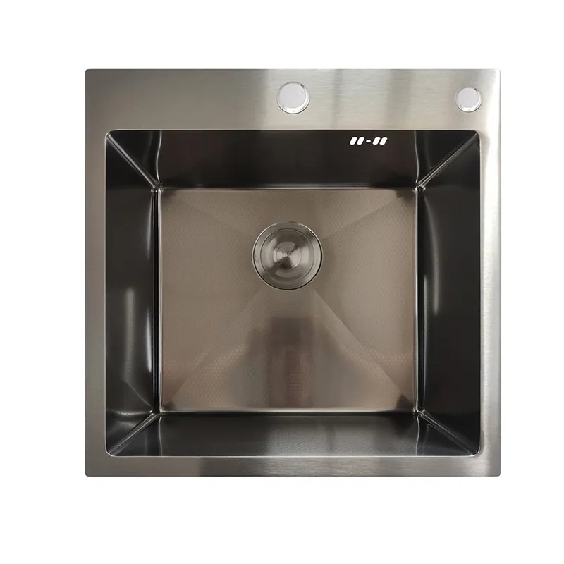 Мийка для кухні MIXXUS MH5050 Decor Nano-Black (MX1929)