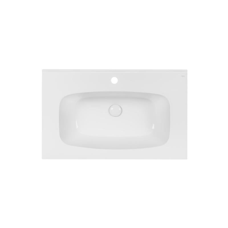 Раковина Q-tap Albatross 5H с донным клапаном White (QT01115080HW) Раковина Q-tap Albatross 5H с донным клапаном White (QT01115080HW)