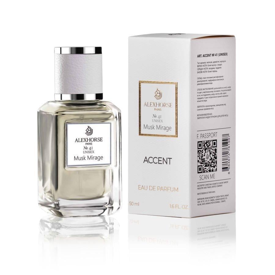 Парфюмерная вода Alex Horse унисекс Musk Mirage ACCENT 50 мл (AA-041)