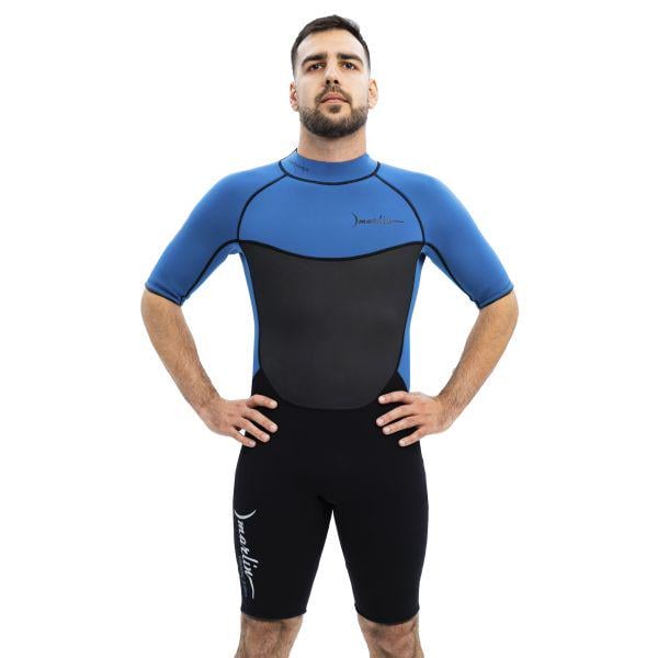 Гидрокостюм для кайтинга Marlin TROPIC SHORTY MAN 3 мм S Blue/Black (16210939)