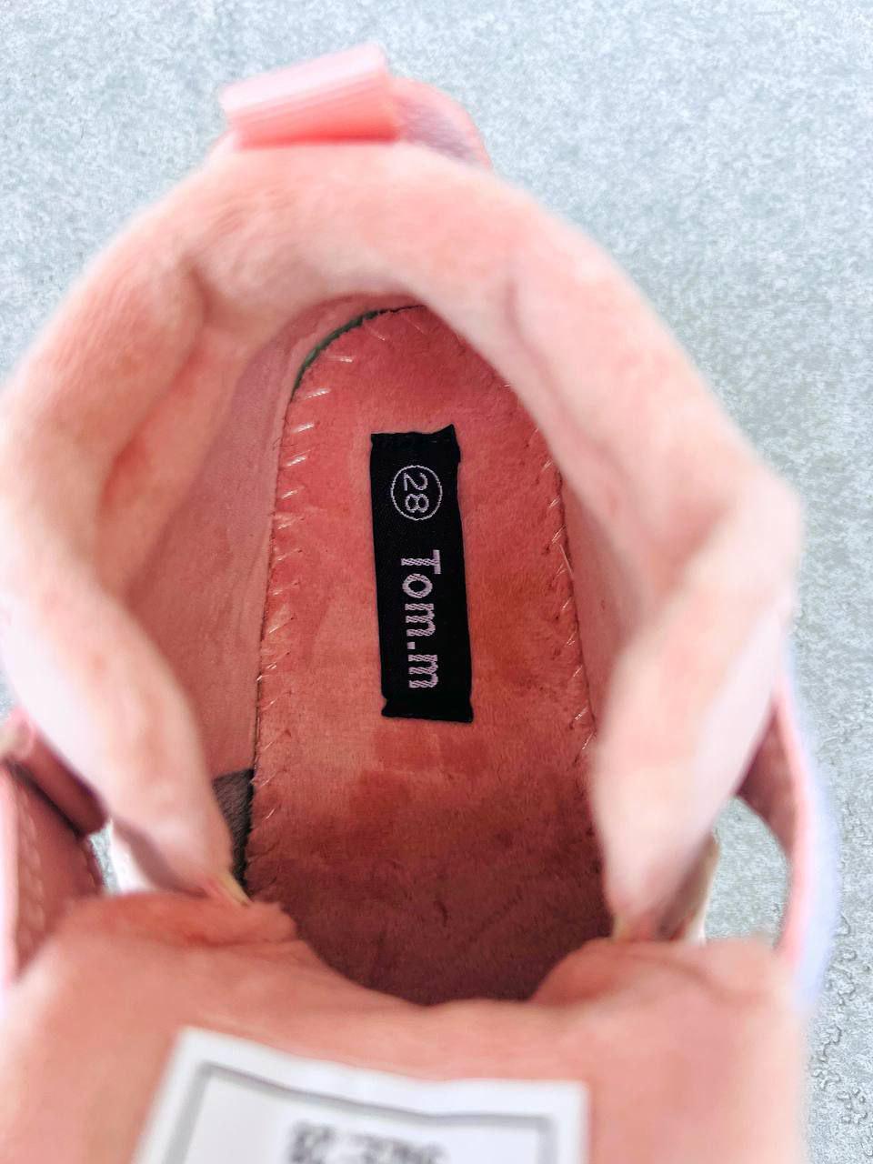 Кросівки-хайтопи для дівчинки ТОМ.М 1694 р. 32 20,5 см (1694-1) - фото 3 Кросівки-хайтопи для дівчинки ТОМ.М 1694 р. 32 20,5 см (1694-1) - фото 3