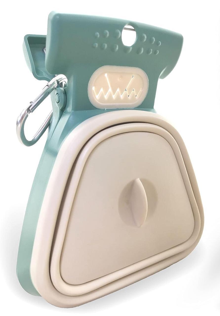 Повідок для собак із контейнером для прибирання 14х17х6 см (30312555)