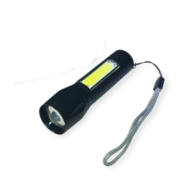 Фонарь ручной аккумуляторный X-Balog XPE/COB Li-Ion ЗУ micro USB/Box (BL-511)