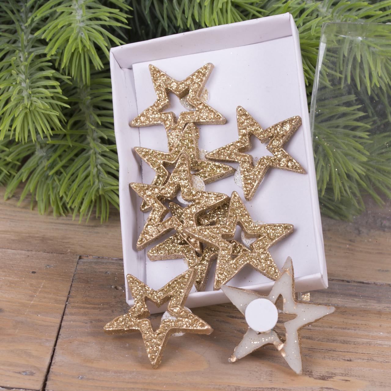 Наклейки Звезды Золотой (3501-2)