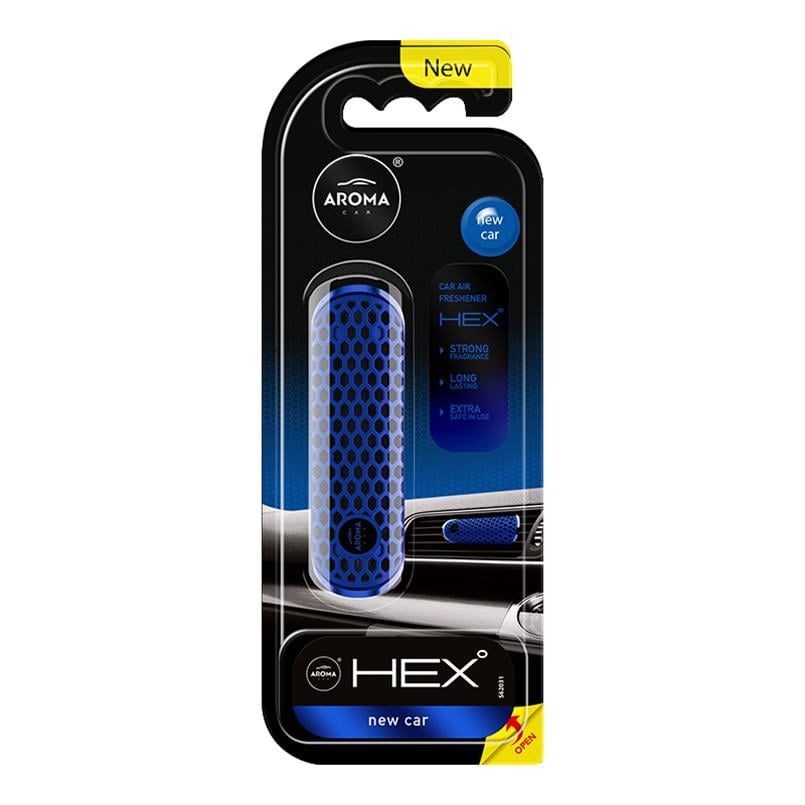 Ароматизатор на дефлектор Aroma Car HEX car (34626)