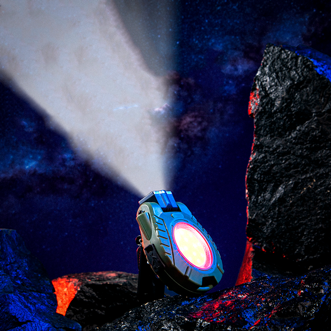 Ліхтарик з фіксатором Хакі (25655652) - фото 5 Ліхтарик з фіксатором Хакі (25655652) - фото 5