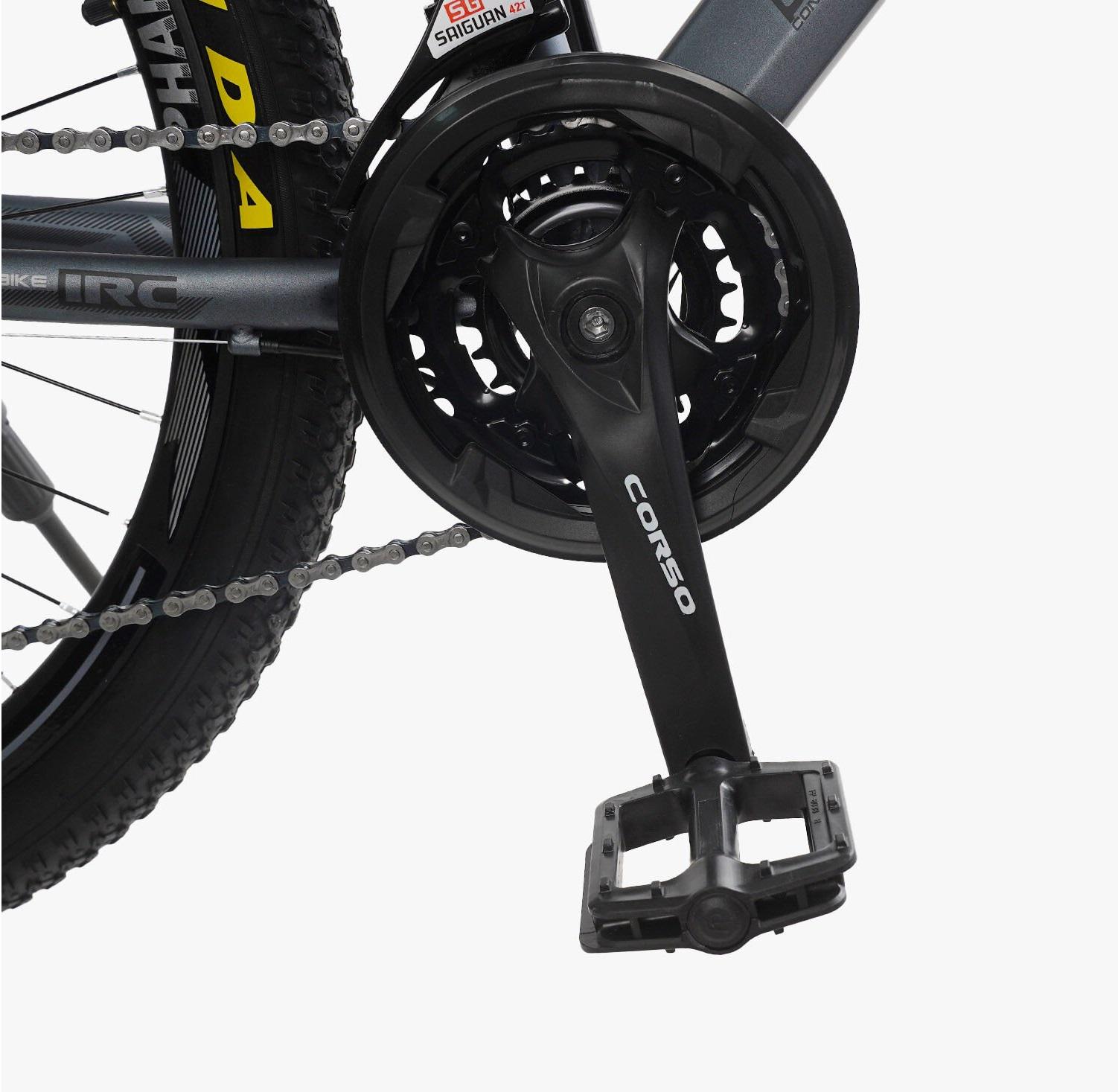 Велоcипед спортивний Corso PHANTOM PH-26538 26" рама сталева 13"/обладнання Saiguan 21 швидкість Графітовий - фото 5 Велоcипед спортивний Corso PHANTOM PH-26538 26" рама сталева 13"/обладнання Saiguan 21 швидкість Графітовий - фото 5