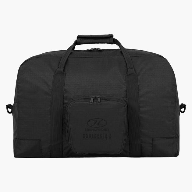Сумка дорожная Highlander Boulder Holdall 40 л Black (931685)