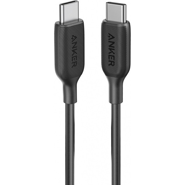 Кабель Anker Powerline III USB-C to USB-C 2.0 0,9 м Black (A8852H11) - фото 1