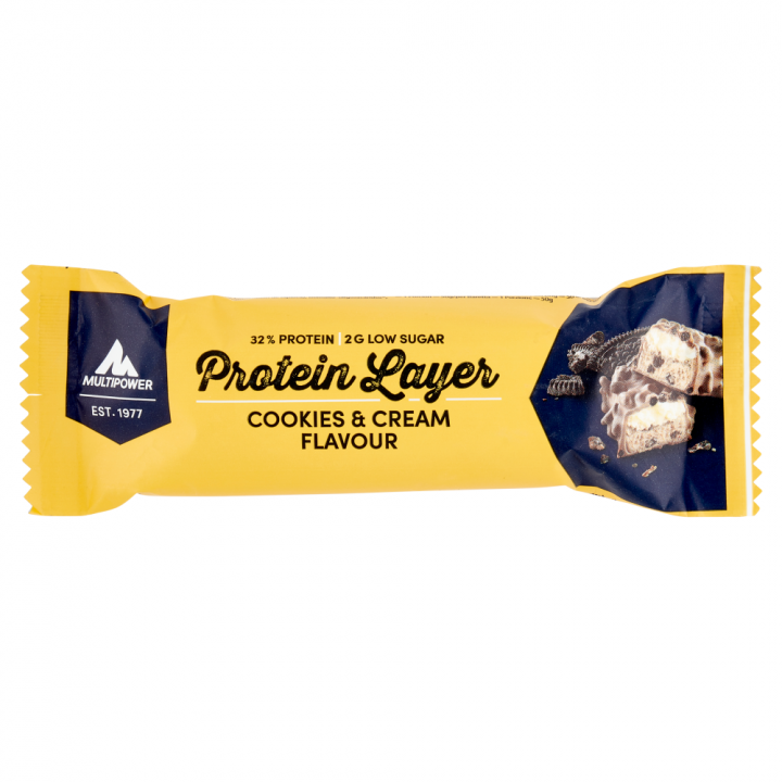 Батончик Protein Layer Bar Cookies and Cream 50 г (00000034244) - фото 1