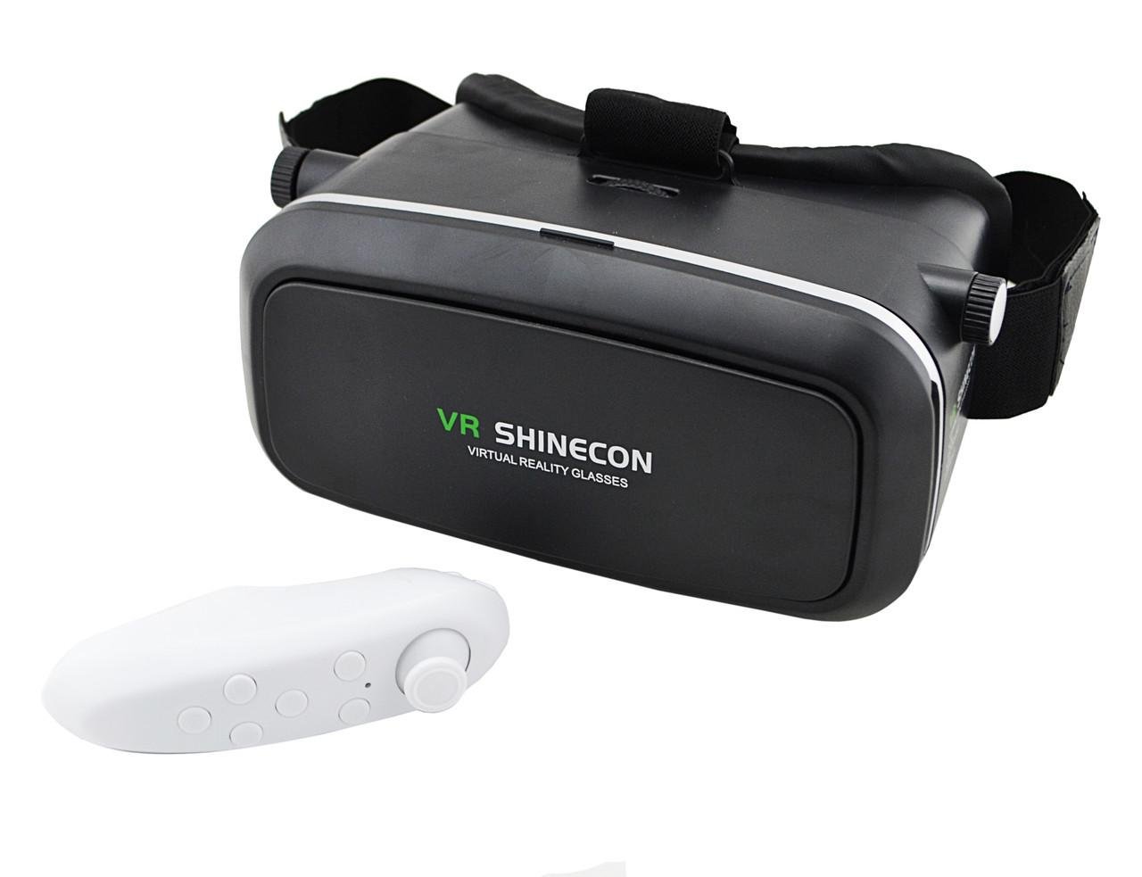 Окуляри віртуальної реальності RIAS VR Shinecon з пультом Black (3_6282)