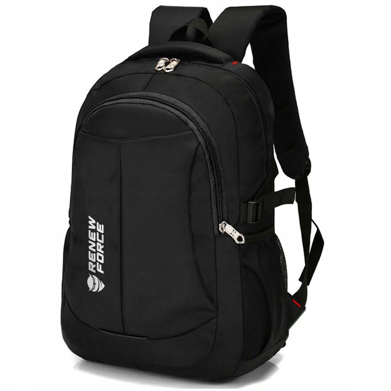 Городской рюкзак Renew Force 22 л 48х31х15 см Черный (2124746844) - фото 4