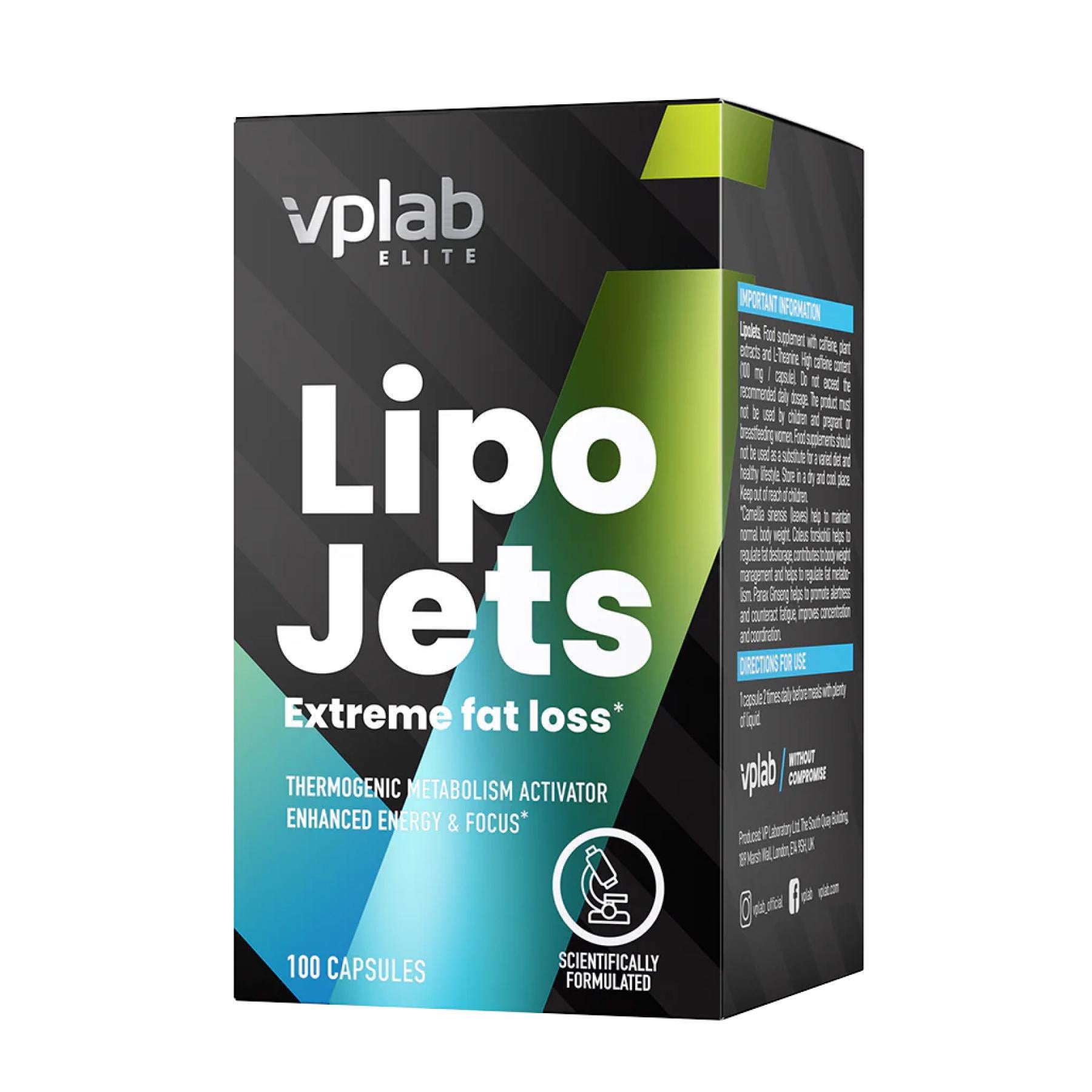 Жиросжигатель Lipo Jets 100 caps (2023-10-3038)