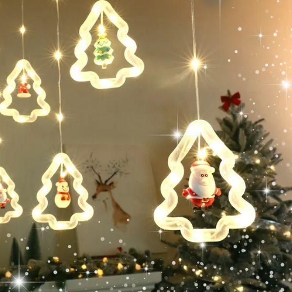 Гирлядная-штора рождественская (AN00314) - фото 2 Гирлядная-штора рождественская (AN00314) - фото 2