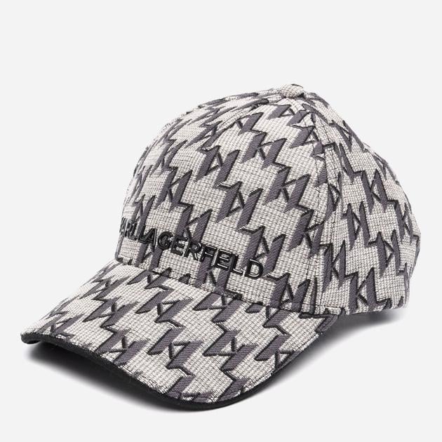 Кепка женская Karl Lagerfeld K/MONOGRAM JKRD CAP 216W3414-900 One Size Серый