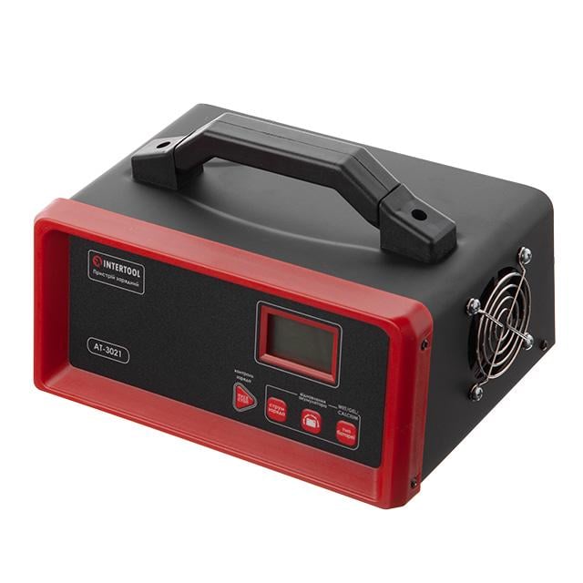 Зарядний пристрій Intertool 12 В 5/10/15/20 А 230 В режим реанімації акумулятора (AT-3021)