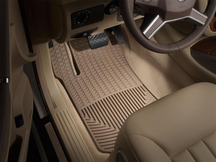 Коврики автомобильные передние резиновые WeatherTech W104TN Mercedes R-Class 2006-2012 Бежевый (1945551303)