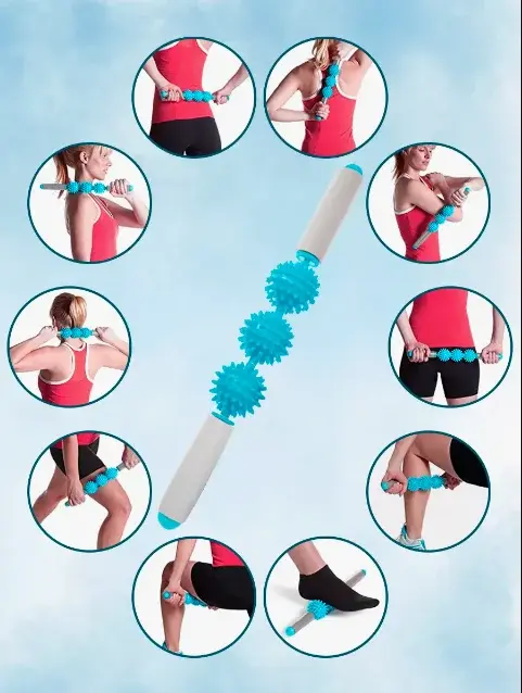 Ролик масажний для йоги (AND 5284) - фото 2 Ролик масажний для йоги (AND 5284) - фото 2