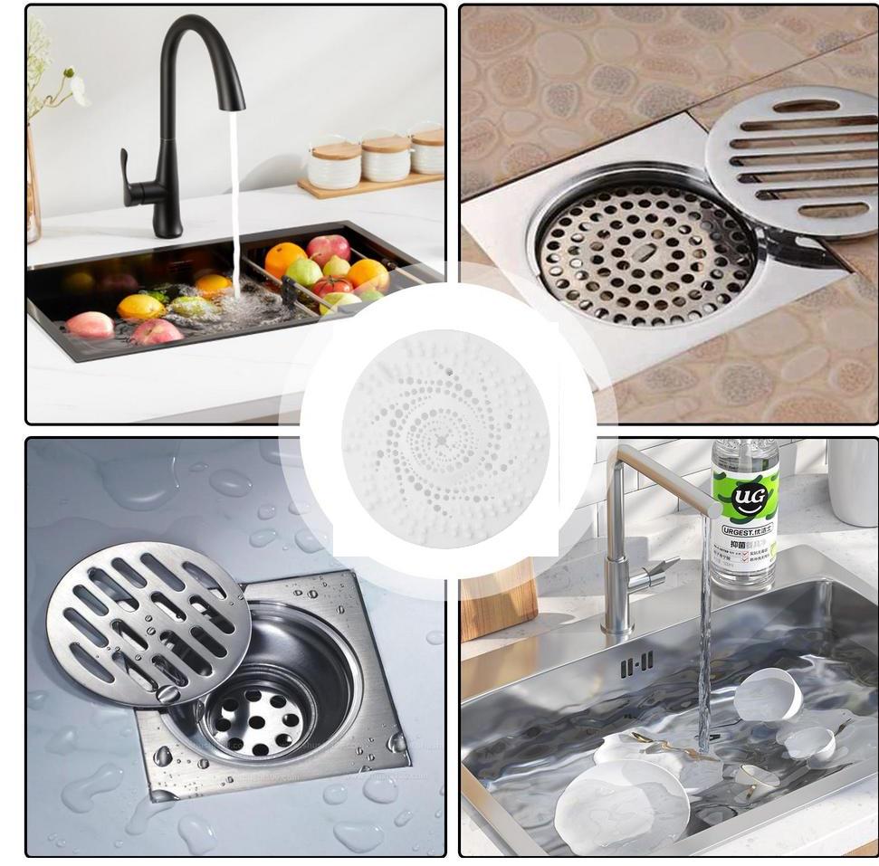 Фільтр-ситечко уловлювач волосся для раковини на кухні або у ванній як захист від засоров (29227) - фото 5 Фільтр-ситечко уловлювач волосся для раковини на кухні або у ванній як захист від засоров (29227) - фото 5