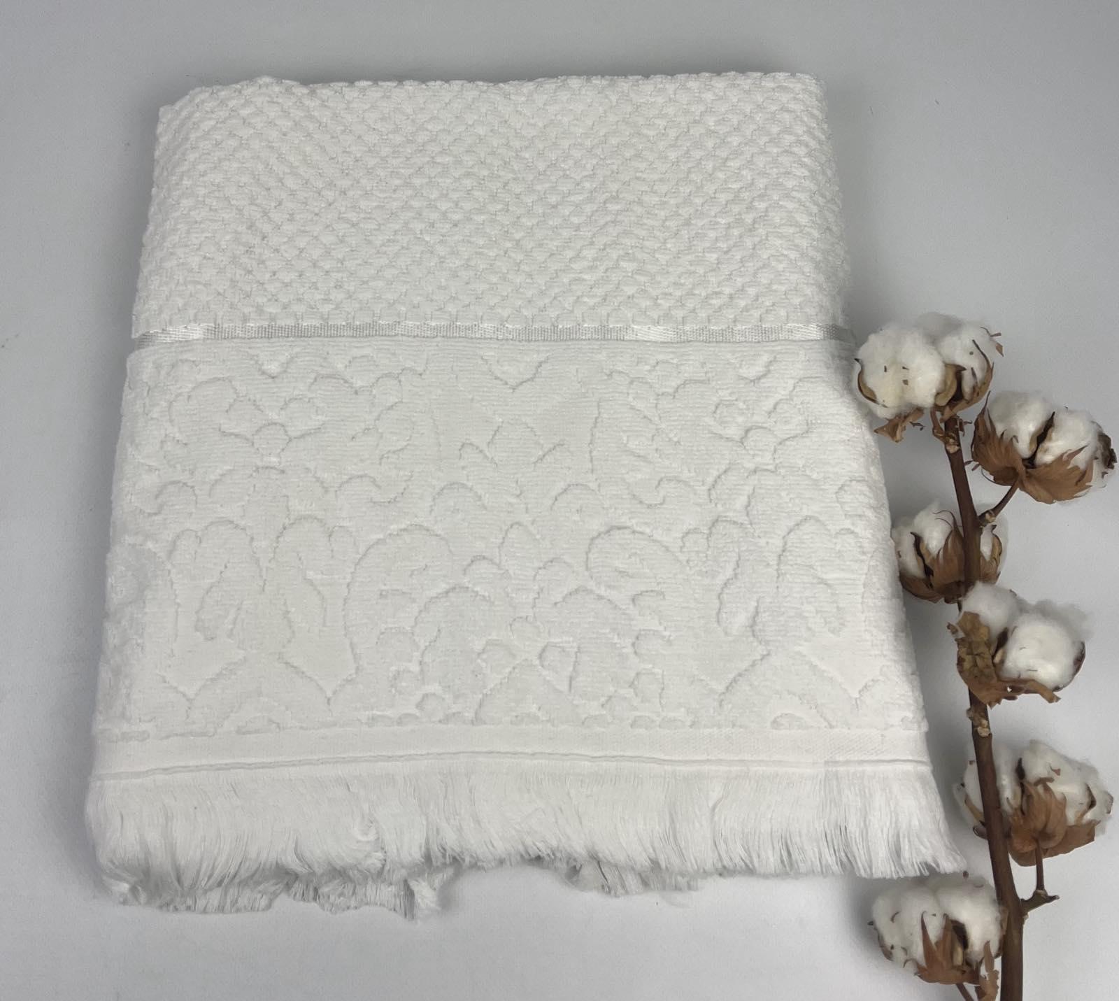 Полотенце Philippus Lux Cotton Velowis Е837 70x140 см Белый (CN31705)