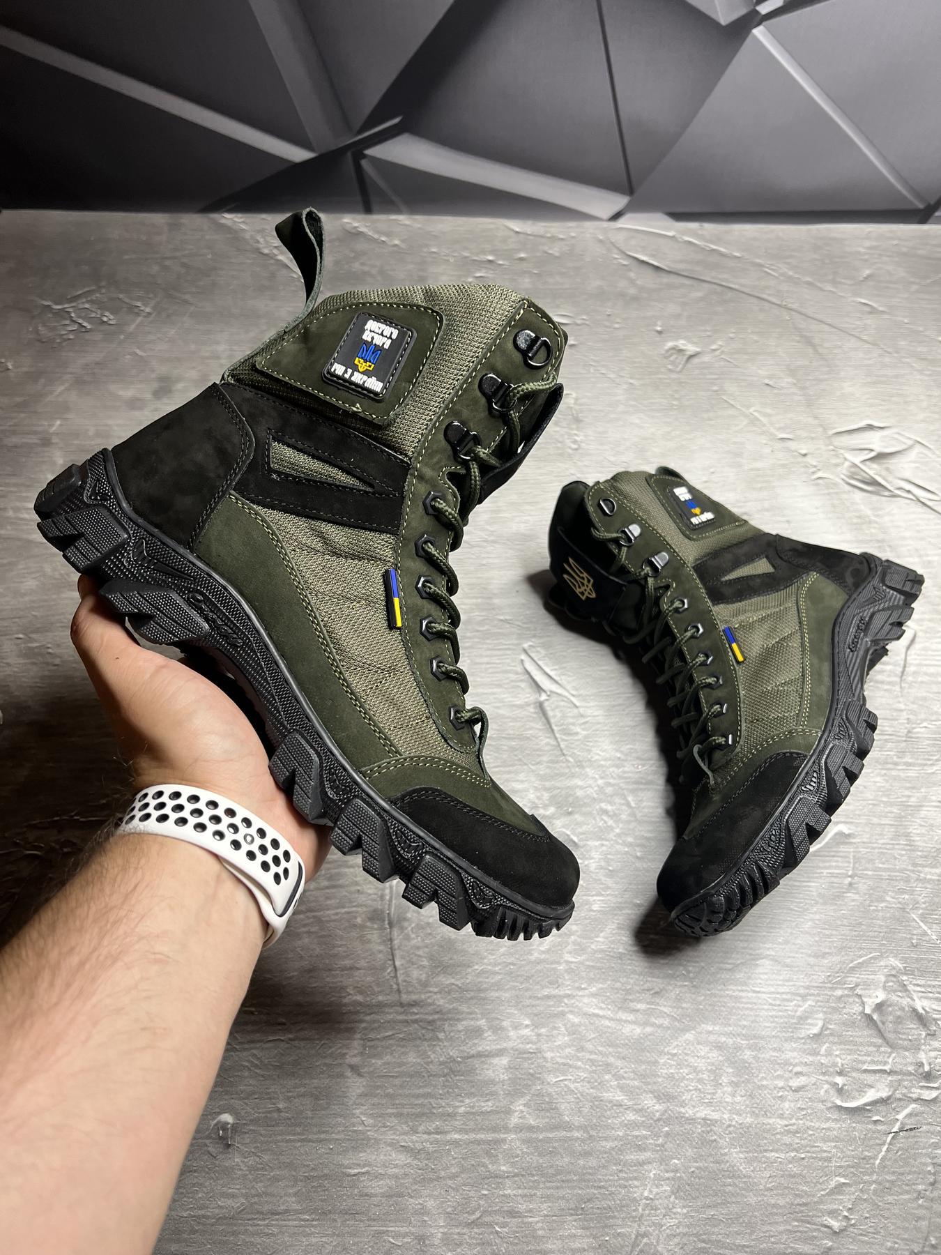 Берці чоловічі демісезонні р. 40 Хакі - фото 2