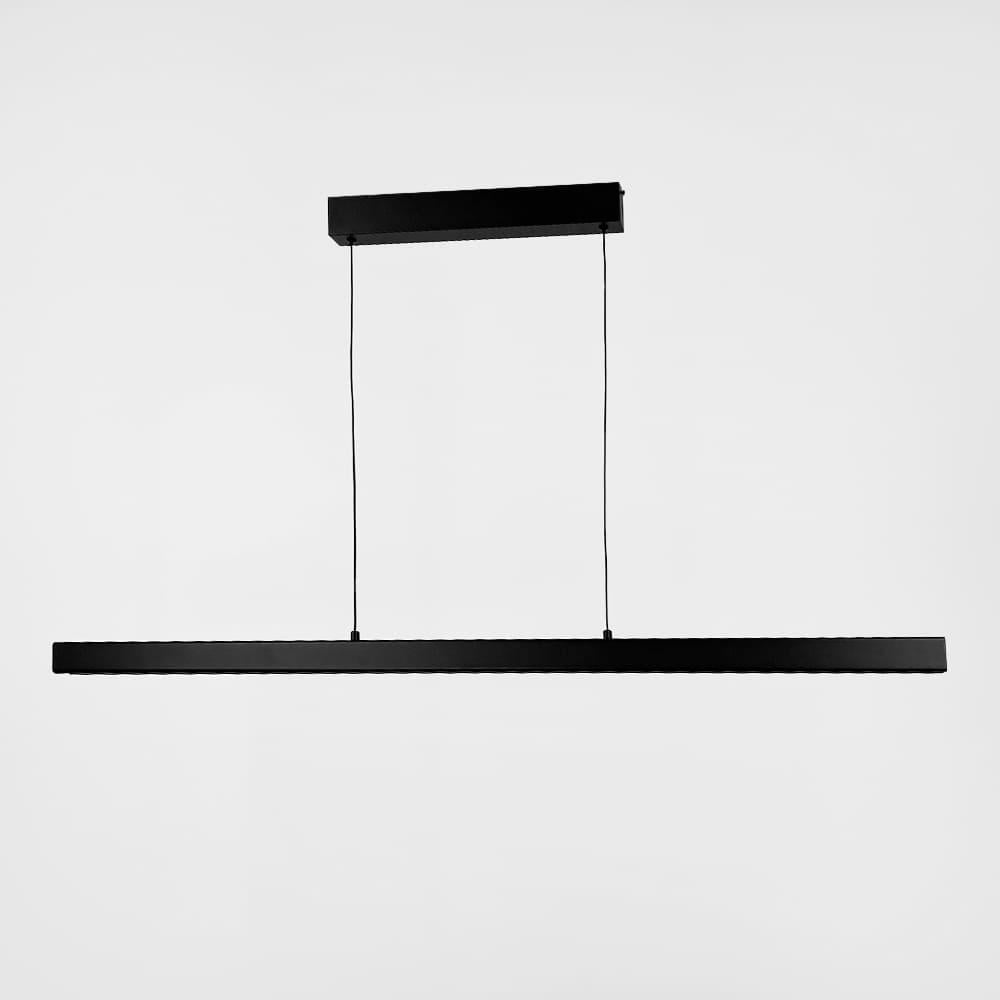 Светильник линейный минималистичный LED 120 см Черный (h 32L BK)
