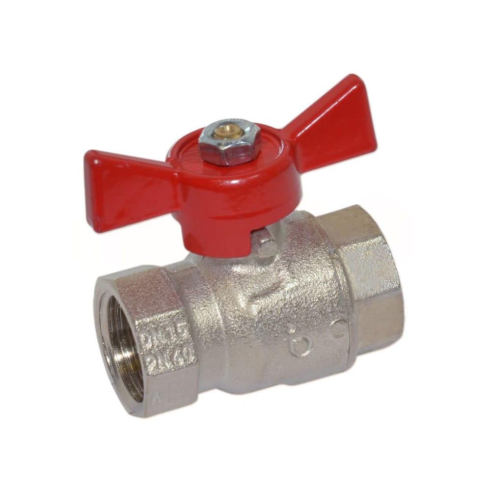 Кран кульовий Bonomi Tamigi 1" ВВ прямий латунь (76020008R) Кран кульовий Bonomi Tamigi 1" ВВ прямий латунь (76020008R)