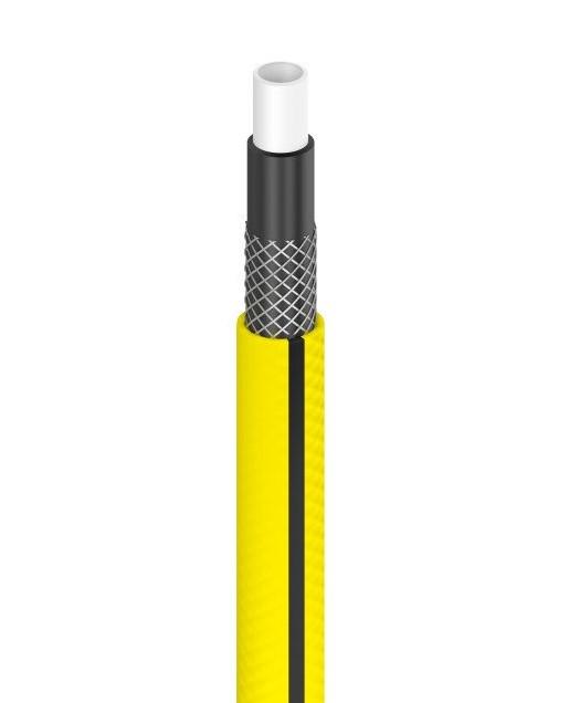 Шланг садовый Cellfast 4YELLOW 1/2" давление до 20 Бар 20 м Желтый (10-500) - фото 2