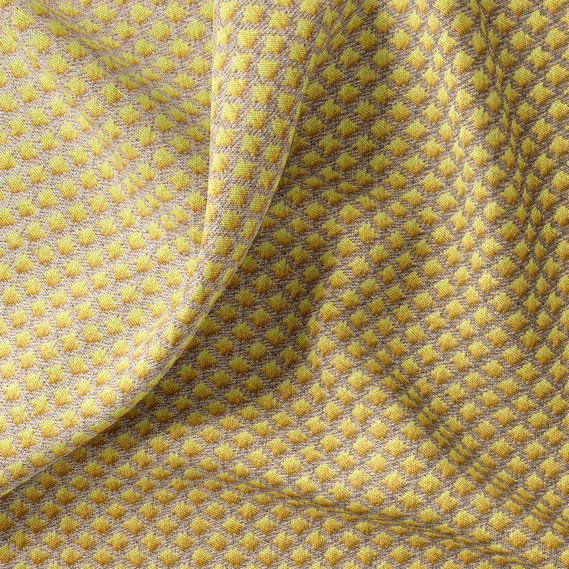 Ткань портьерная IDEIA Vlas V-1405 однотонная 2,9 м Горчичный (2200004166209)