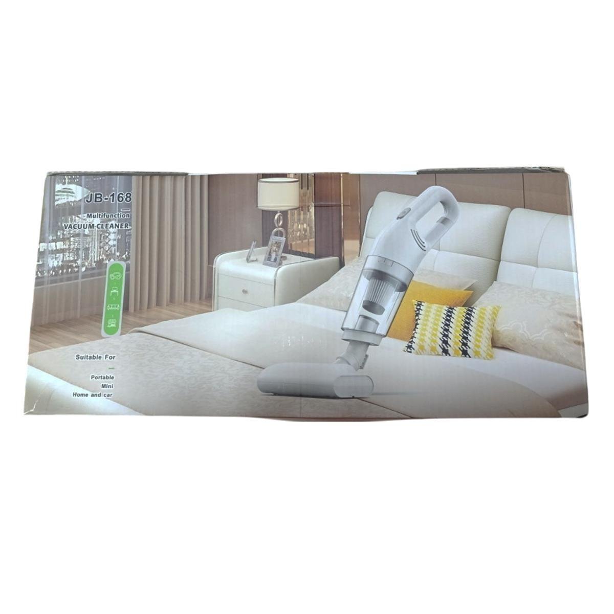 Пилосос вакуумний міні JB-168 Multifunction Vacuum Cleaner 120W Li-Ion USB вертикальний бездротовий 0,35 л White (110616) - фото 8 Пилосос вакуумний міні JB-168 Multifunction Vacuum Cleaner 120W Li-Ion USB вертикальний бездротовий 0,35 л White (110616) - фото 8
