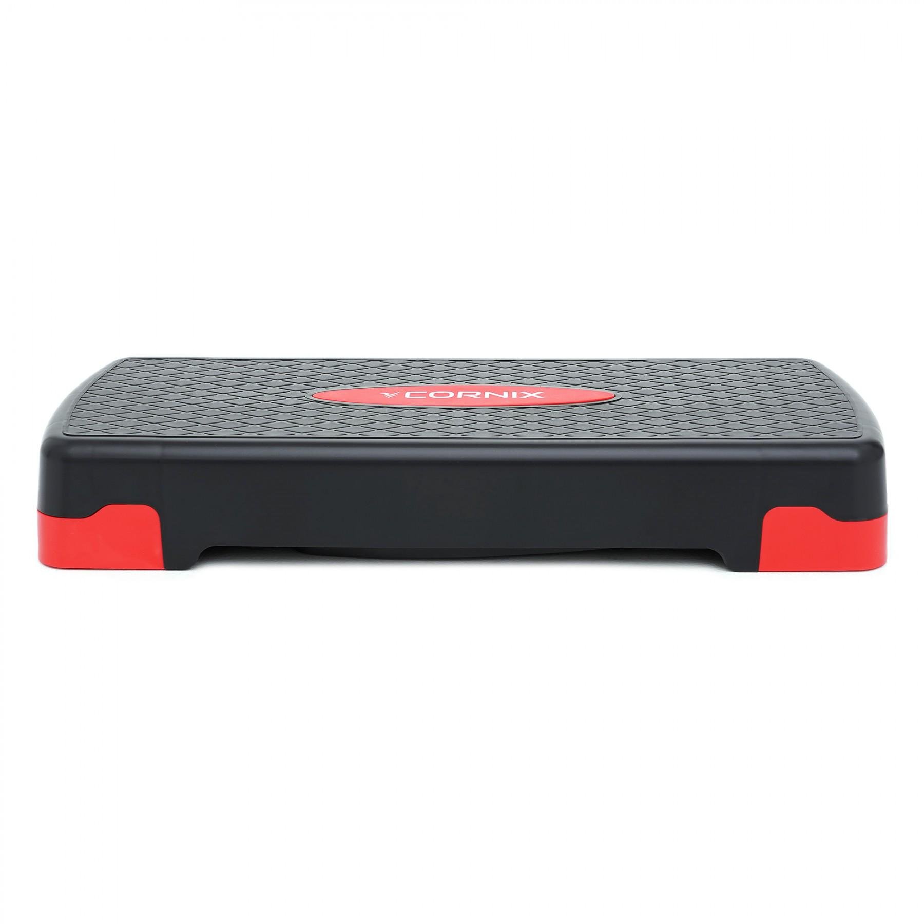 Степ-платформа Cornix XR-0190 68х28х10-15 см Black/Red (39184) - фото 2