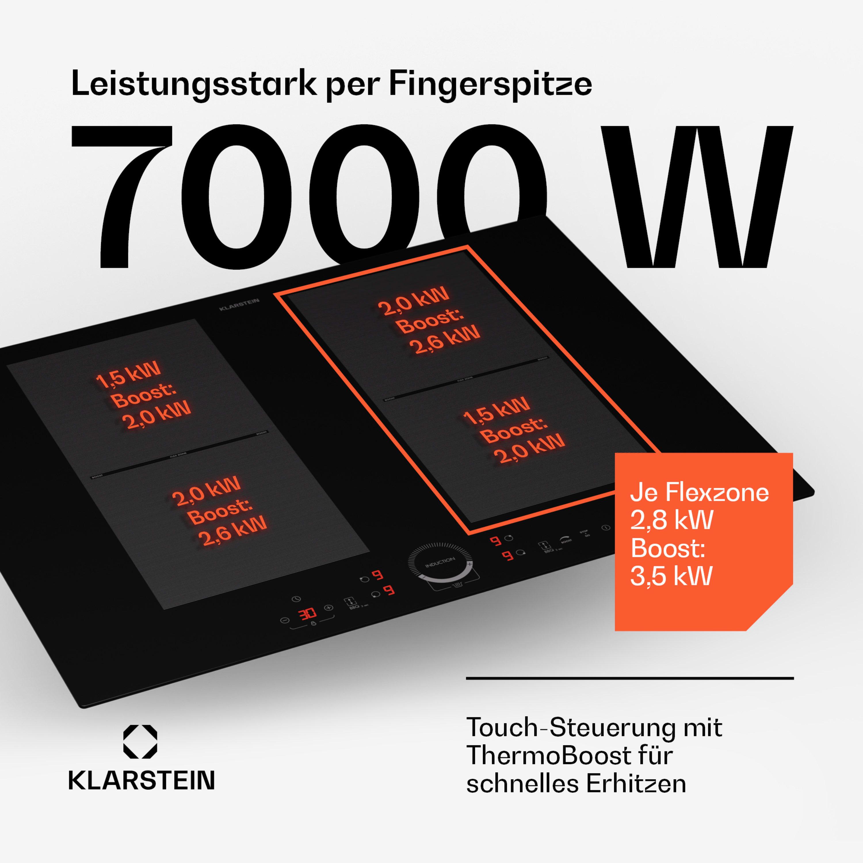 Варильна поверхня індукційна KLARSTEIN Delicatessa 70 Flex (10045602) - фото 4 Варильна поверхня індукційна KLARSTEIN Delicatessa 70 Flex (10045602) - фото 4