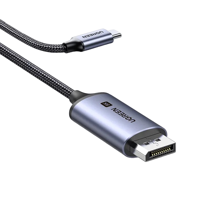 Кабель UGREEN CM556 USB Type-C to DisplayPort 8K 3 м (25839) - фото 1