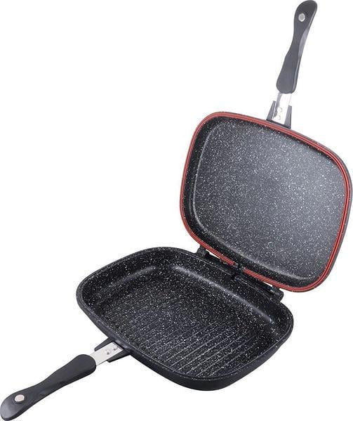 Сковорода-гриль подвійна Berlinger Haus Granit Diamond Line 32х24 см (BH-6580)