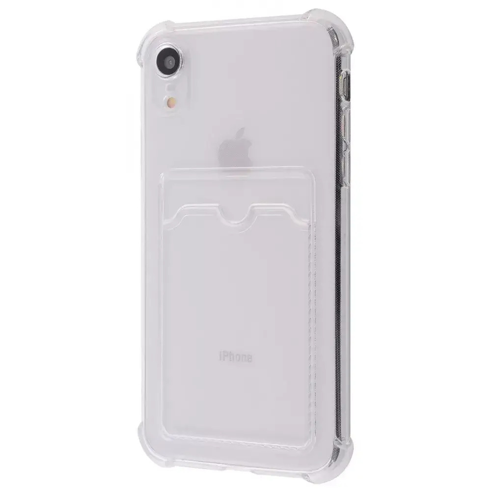 Чехол-накладка WAVE Pocket Case for iPhone Xr Clear