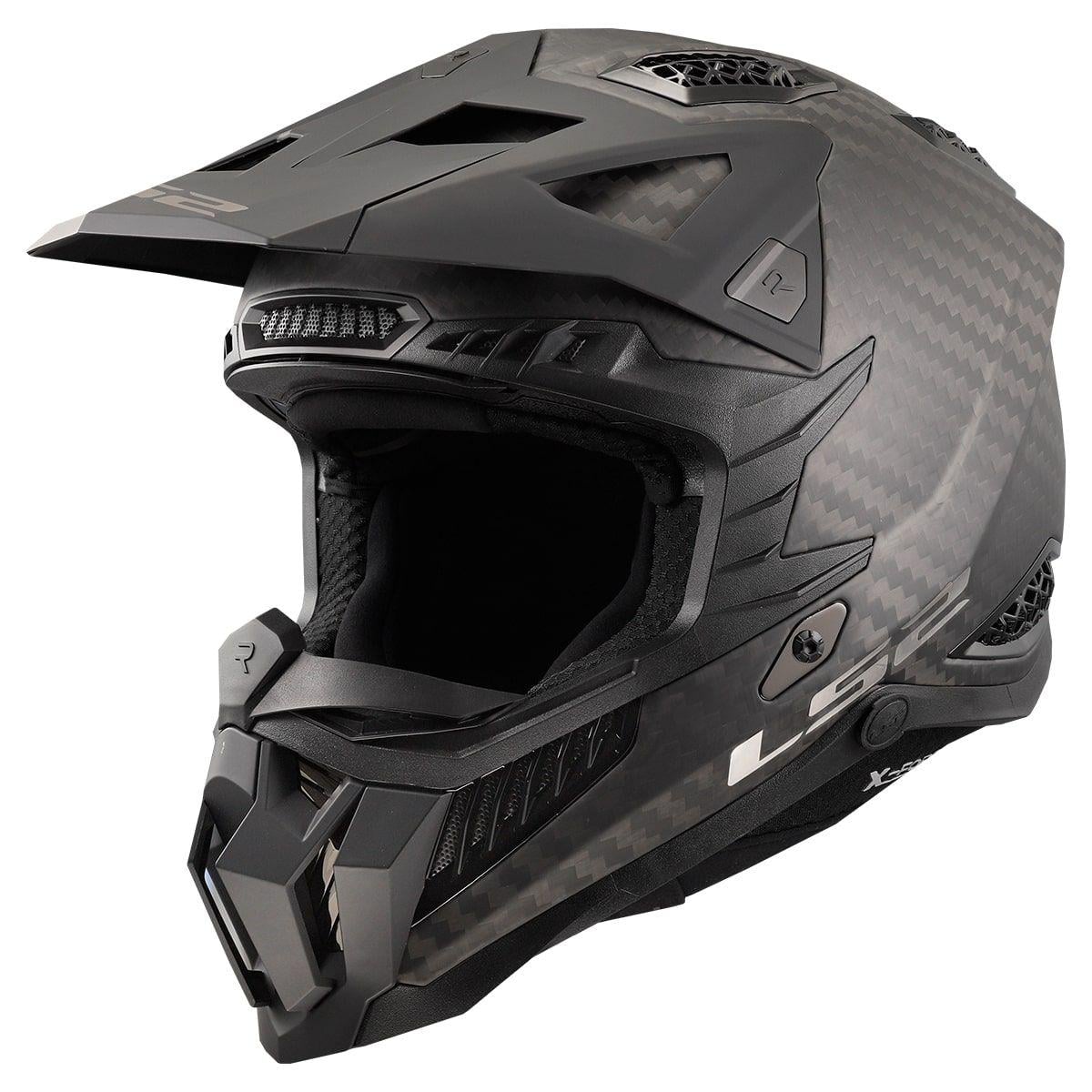 Мотошлем LS2 MX703 C X-Force L Matt Carbon (32118)