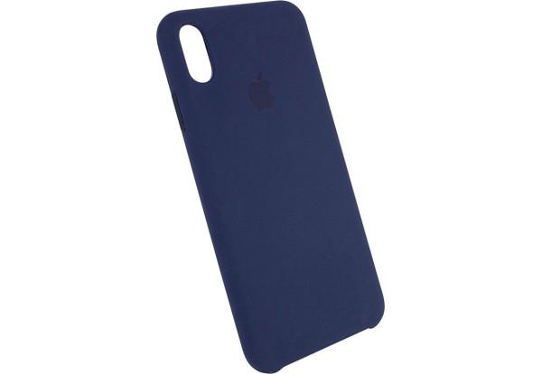 Чохол-накладка Apple Silicone Case for iPhone Xr, Midnight Blue (HC) - фото 4